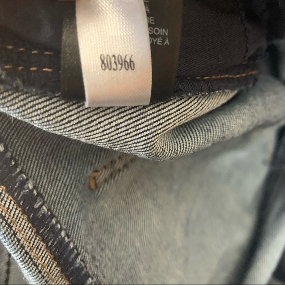 White House Black Market WHBM Skimmer cuffed denim blue Jeans size 2 medium wash - Picture 14 of 16